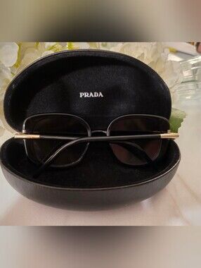 Prada Black Oversized Women's Sunglasses